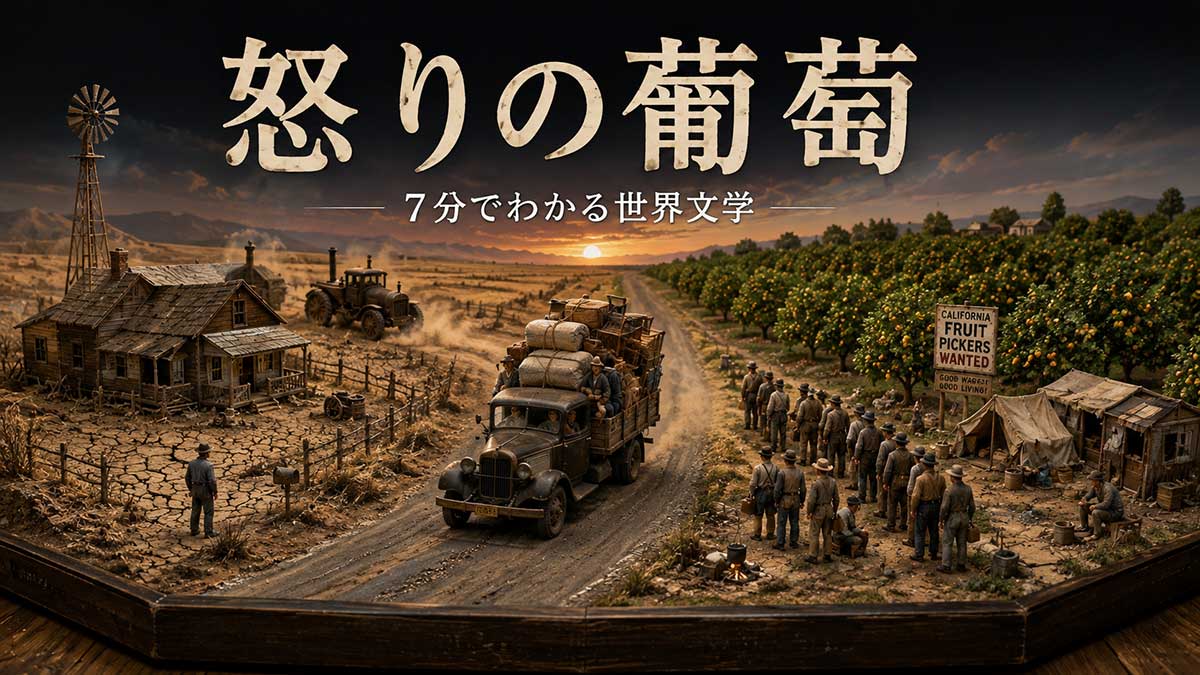 怒りの葡萄 7分でわかる世界文学